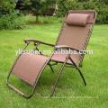 Silla de gravedad chaise lounge silla cero gravedad, plegable silla reclinable